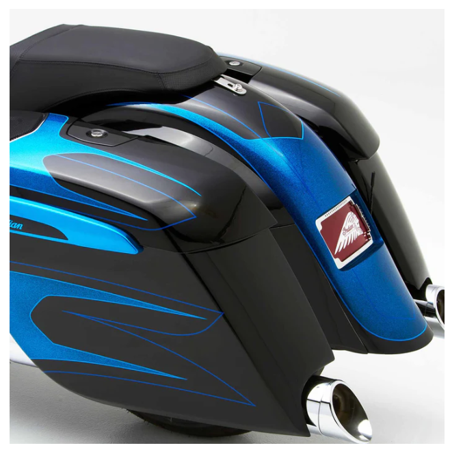 Reytelo Bag Extensions for 2019+ Indian® Chieftain, Roadmaster, Springfield, Challenger and Pursuit