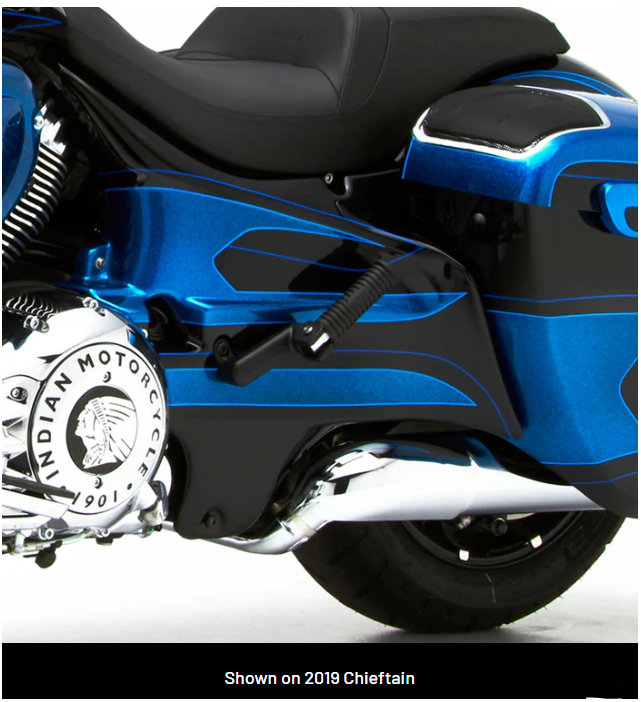 Reytelo Side Covers for Indian® 2019-2026 Chieftain, Roadmaster, and Springfield (New Style Bags)