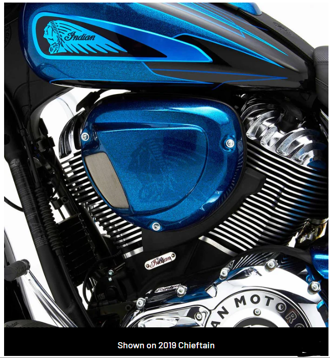 Reytelo Air Cleaner Cover for Indian® 2014-2026 Chief, Chieftain, Roadmaster and Springfield