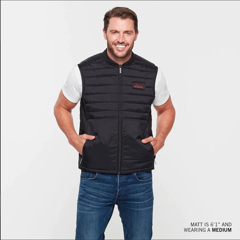 Indian Motorcycle Men's Clayton Thermo Vest, black