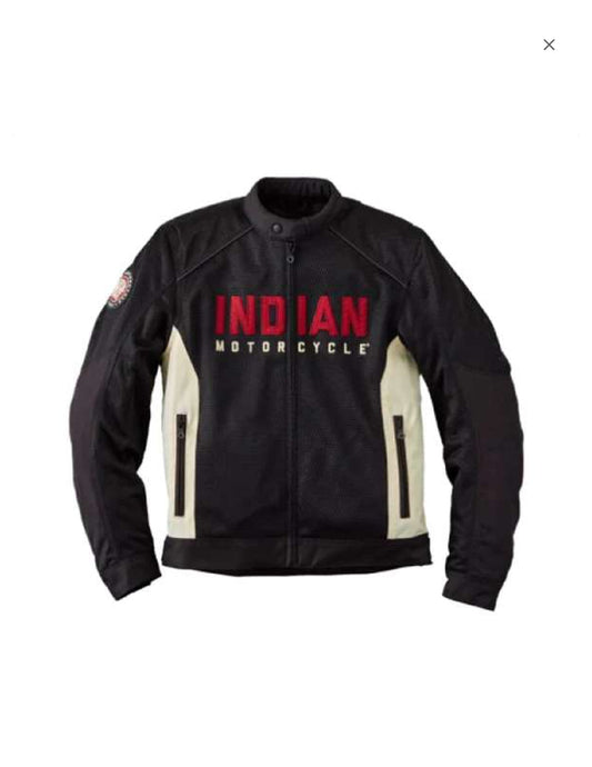 MEN'S INDIAN MOTORCYCLE MESH LIGHTWEIGHT 2 RIDING JACKET