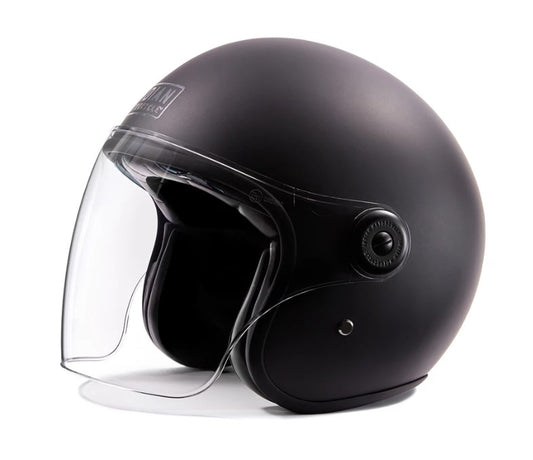 Unisex Matte Jet Helmet