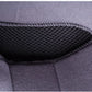 Half Helmet with Gray Stripe, Black