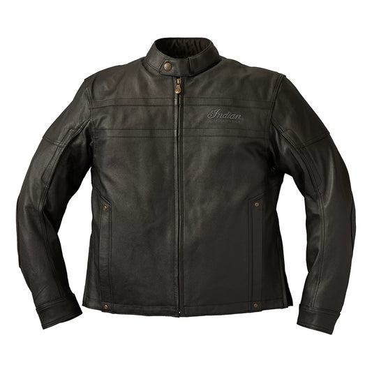 Men's Leather Beckman Riding Jacket with Removable Lining