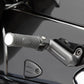 Passenger Pegs in Matte Black, Pair