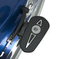 Headdress Passenger Floorboard Pads in Chrome, Pair