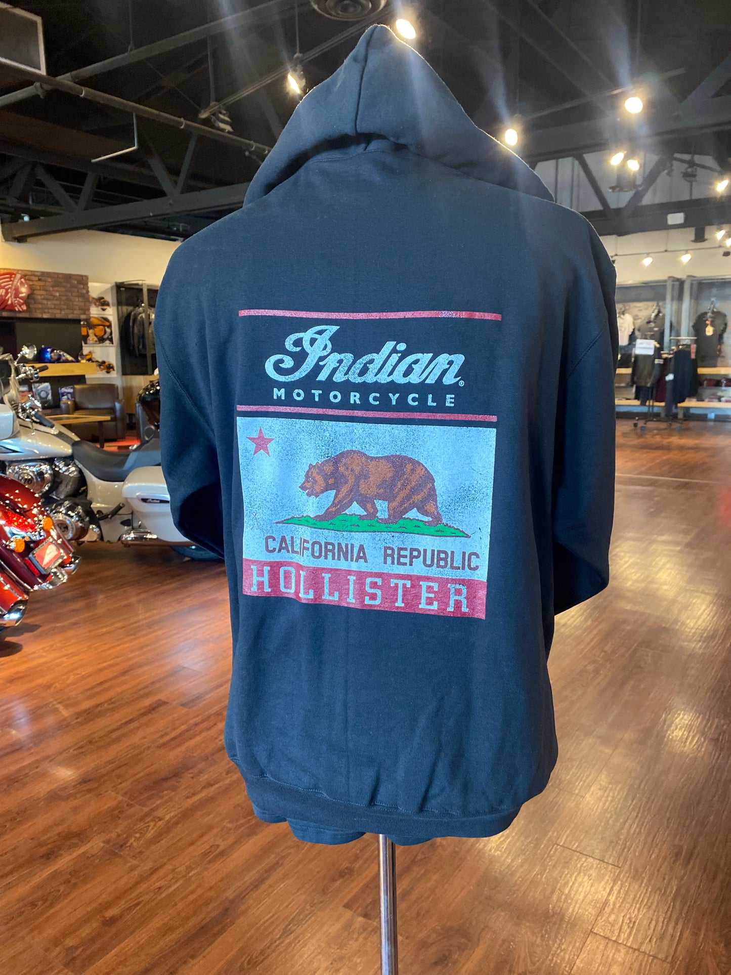 Men's Indian Motorcycle California Republic, Black